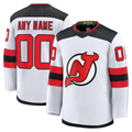 Kamcf Cheap NJ.Devils White Away Premium Jerseys