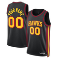 Kamcf Custom A.Hawks Black 202223 Swingman Jerseys - Statement Edition