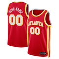 Kamcf Custom A.Hawks Red Swingman Jerseys - Icon Edition