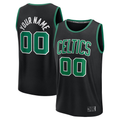 Kamcf Custom B.Celtics Black Fast Break Jerseys - Statement Edition