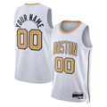 Kamcf Custom B.Celtics White 202526 City Edition Swingman Jerseys