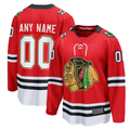 Kamcf Custom C.Blackhawks Red Centennial Breakaway Jerseys