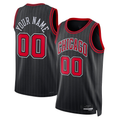 Kamcf Custom C.Bulls Black 202223 Swingman Jerseys - Statement Edition