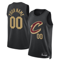 Kamcf Custom C.Cavaliers Black 202223 Swingman Jerseys - Statement Edition