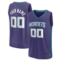 Kamcf Custom C.Hornets Purple Fast Break Jerseys - Statement Edition