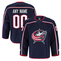 Kamcf Custom CB.Jackets Navy Home Authentic Pro Jersey