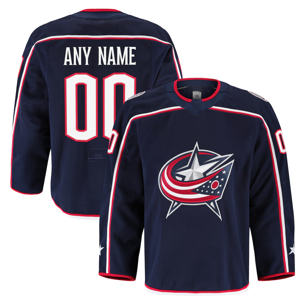 Kamcf Custom CB.Jackets Navy Home Authentic Pro Jersey