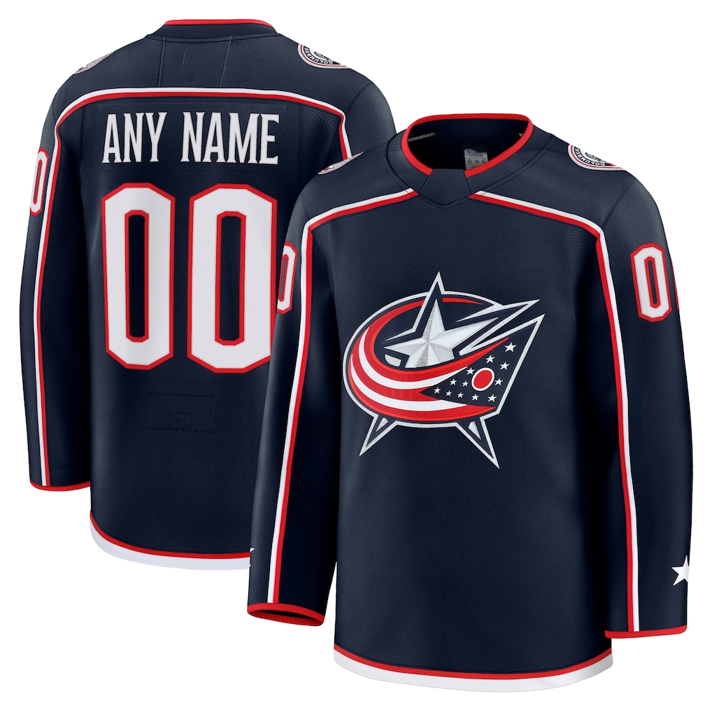 Kamcf Custom CB.Jackets  Navy Home Premium Jersey