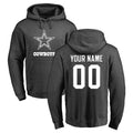 Kamcf Custom D.Cowboys Ash One Color Pullover Hoodie Limited Any Name & Numbers Stitched Jerseys