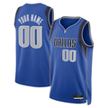Kamcf Custom D.Mavericks Blue Swingman Jerseys - Icon Edition