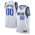 Kamcf Custom D.Mavericks White Swingman Jerseys - Association Edition