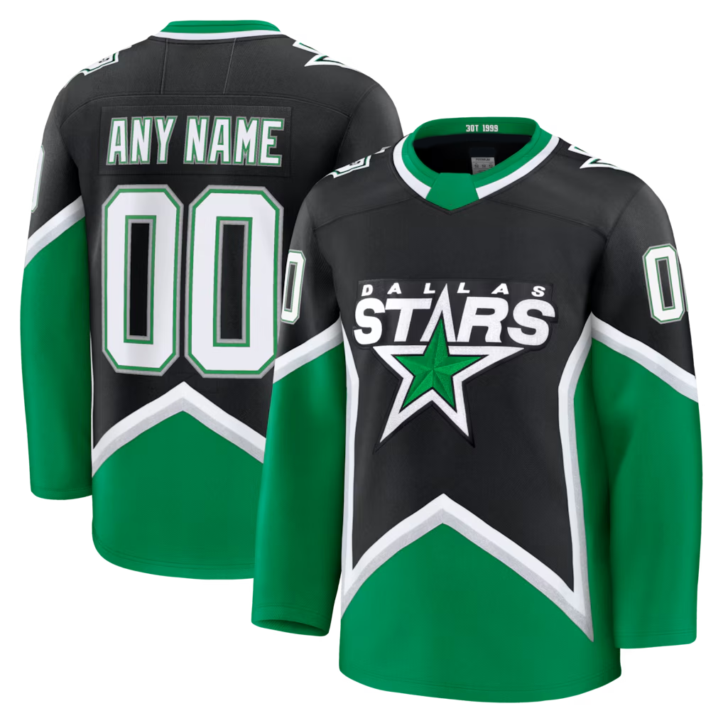 Kamcf Custom D.Stars Black Alternate Premium Jerseys