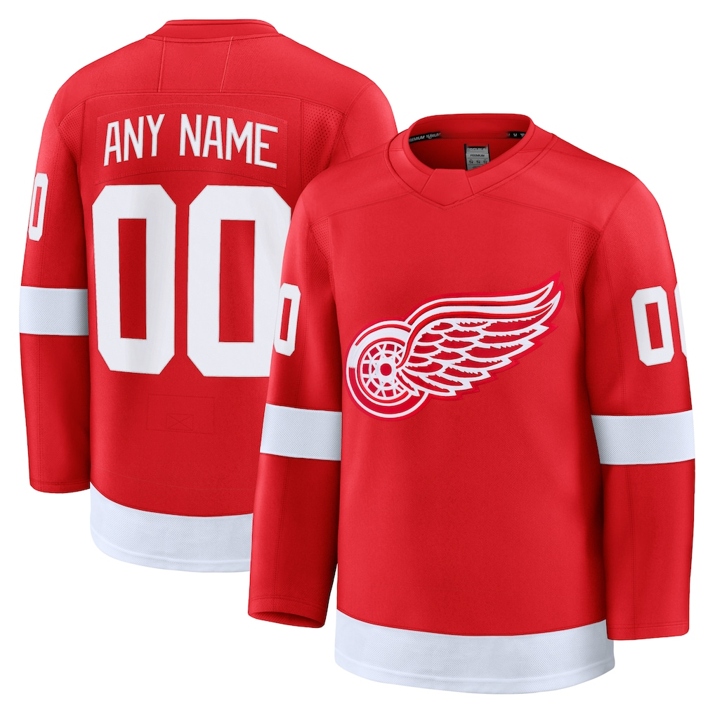 Kamcf Custom DR.Wings Red Home Premium Jerseys