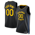 Kamcf Custom GS.Warriors Black 202425 Swingman Jerseys - Statement Edition