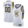 Kamcf Custom I.Pacers White Swingman Jerseys - Association Edition