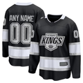 Kamcf Custom LA.Kings Black Home Breakaway Jerseys