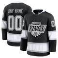 Kamcf Custom LA.Kings Black Home Premium Jerseys