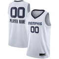 Kamcf Custom M.Grizzlies White 202021 Swingman Stitched Jerseys- Association Edition