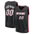 Kamcf Custom M.Heat  Black Fast Break Jerseys - Icon Edition