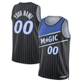 Kamcf Custom O.Magic Black Swingman Jerseys - Statement Edition