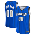 Kamcf Custom O.Magic Blue Fast Break Jerseys - Statement Edition