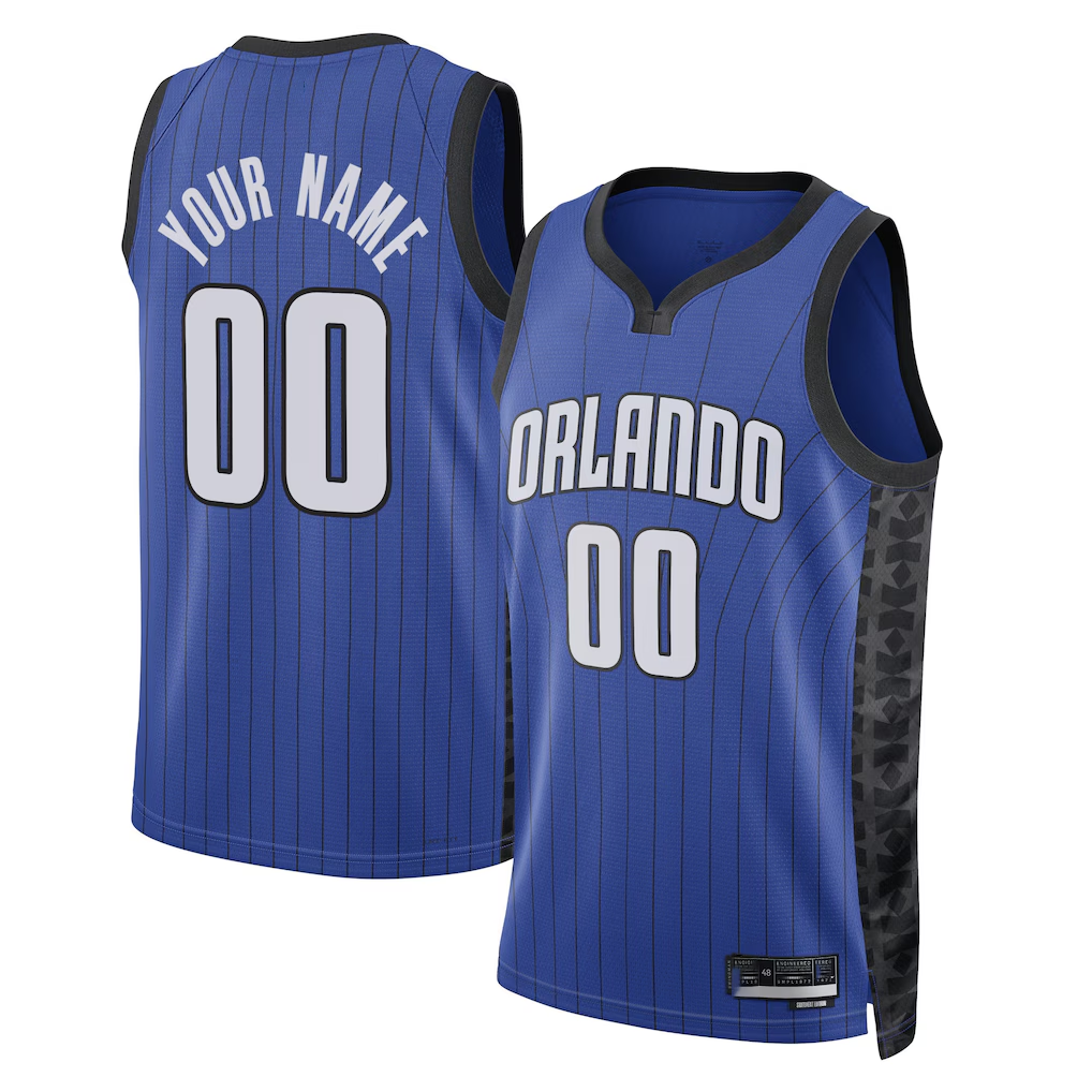 Kamcf Custom O.Magic Royal 202223 Swingman Jerseys - Statement Edition