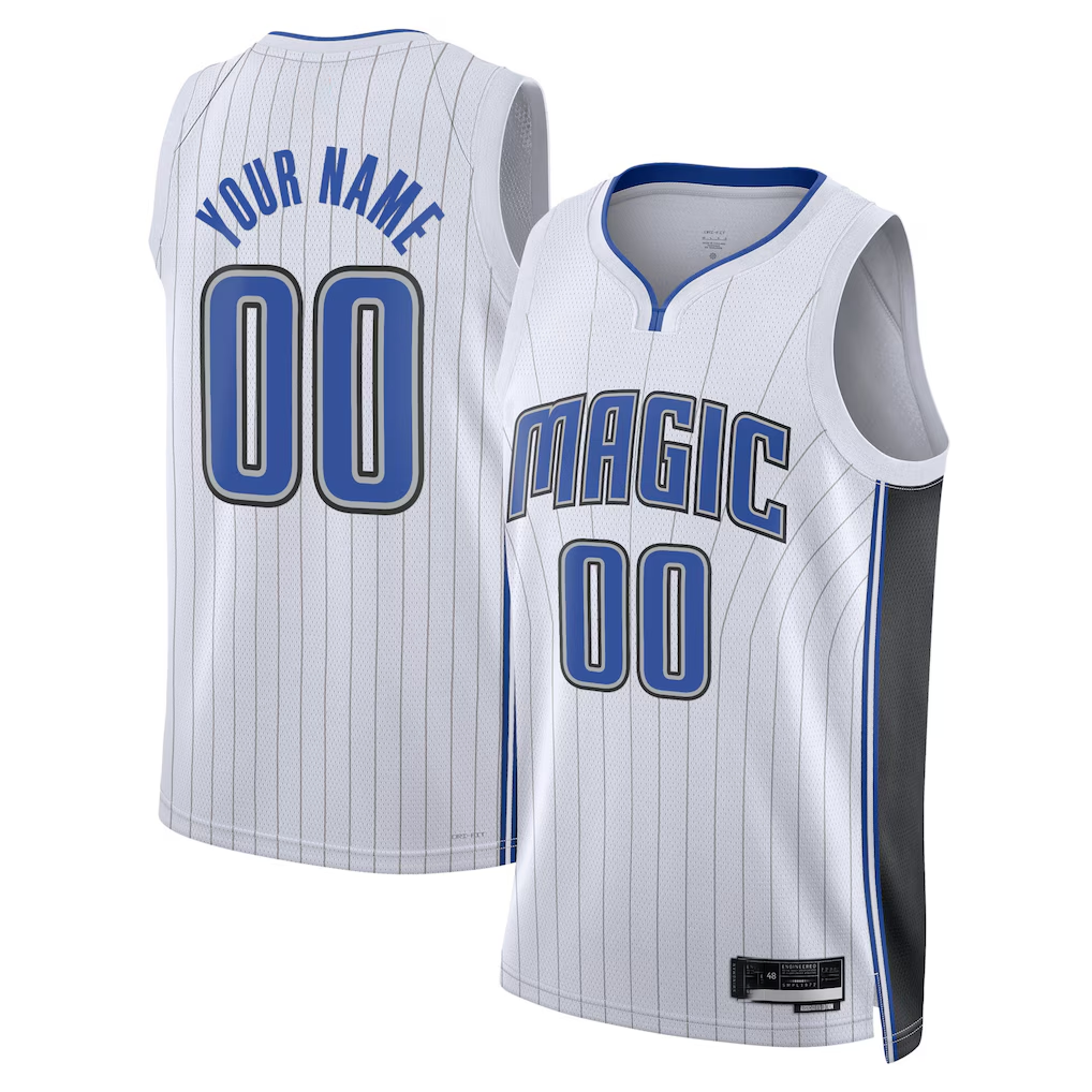 Kamcf Custom O.Magic White Swingman Jerseys - Association Edition