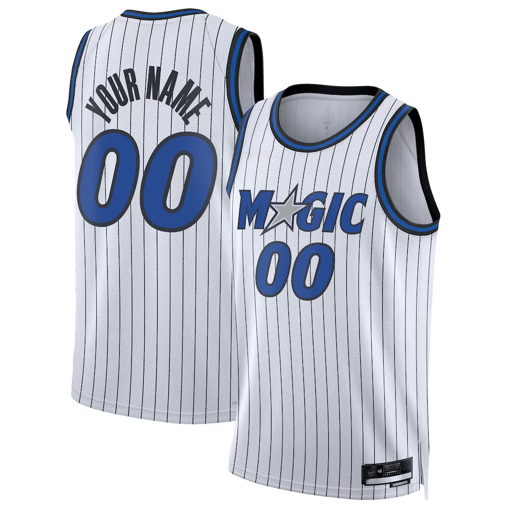 Kamcf Custom O.Magic White Swingman Jerseys - Association Edition