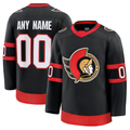 Kamcf Custom O.Senators Black Home Premium Jerseys