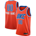 Kamcf Custom OC.Thunder Orange Swingman Stitched Jerseys- Statement Edition