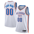 Kamcf Custom OC.Thunder White Swingman Stitched Jerseys- Association Edition