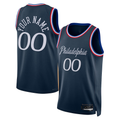 Kamcf Custom P.76ers Navy 202526 City Edition Swingman Jerseys