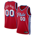 Kamcf Custom P.76ers Red 202223 Swingman Jerseys - Statement Edition