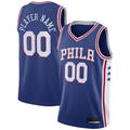 Kamcf Custom P.76ers Royal 202021 Swingman Jerseys - Icon Edition