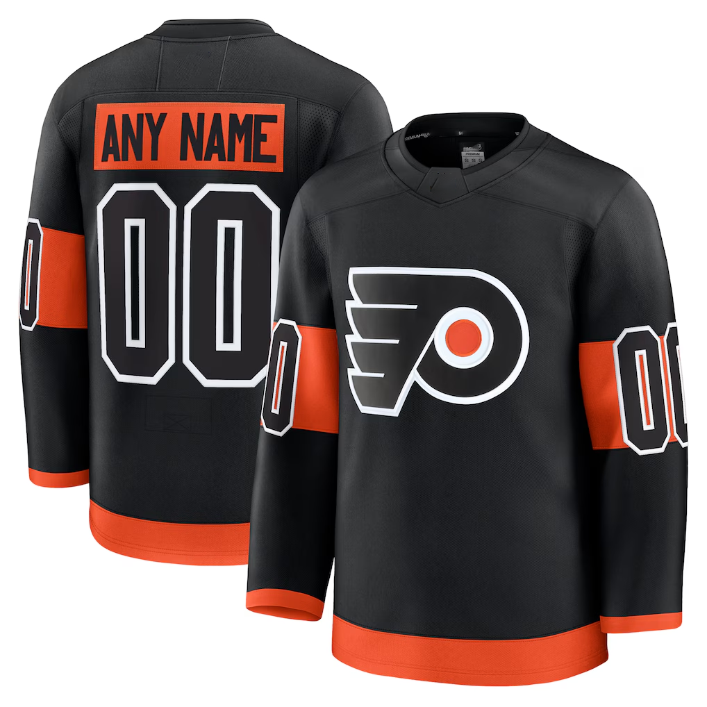 Kamcf Custom P.Flyers Black Alternate Premium Jerseys