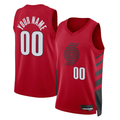Kamcf Custom PT.Blazers Red 202223 Swingman Stitched Jerseys - Statement Edition