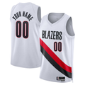 Kamcf Custom PT.Blazers White Swingman Stitched Jerseys - Association Edition