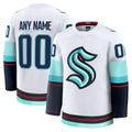 Kamcf Custom S.Kraken White Away Premium Jerseys