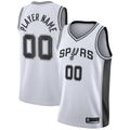 Kamcf Custom SA.Spurs White 202021 Swingman Stitched Jerseys- Association Edition