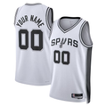 Kamcf Custom SA.SpursWhite Swingman Stitched Jerseys- Association Edition
