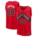 Kamcf Custom T.Raptors Red Fast Break Jerseys - Icon Edition