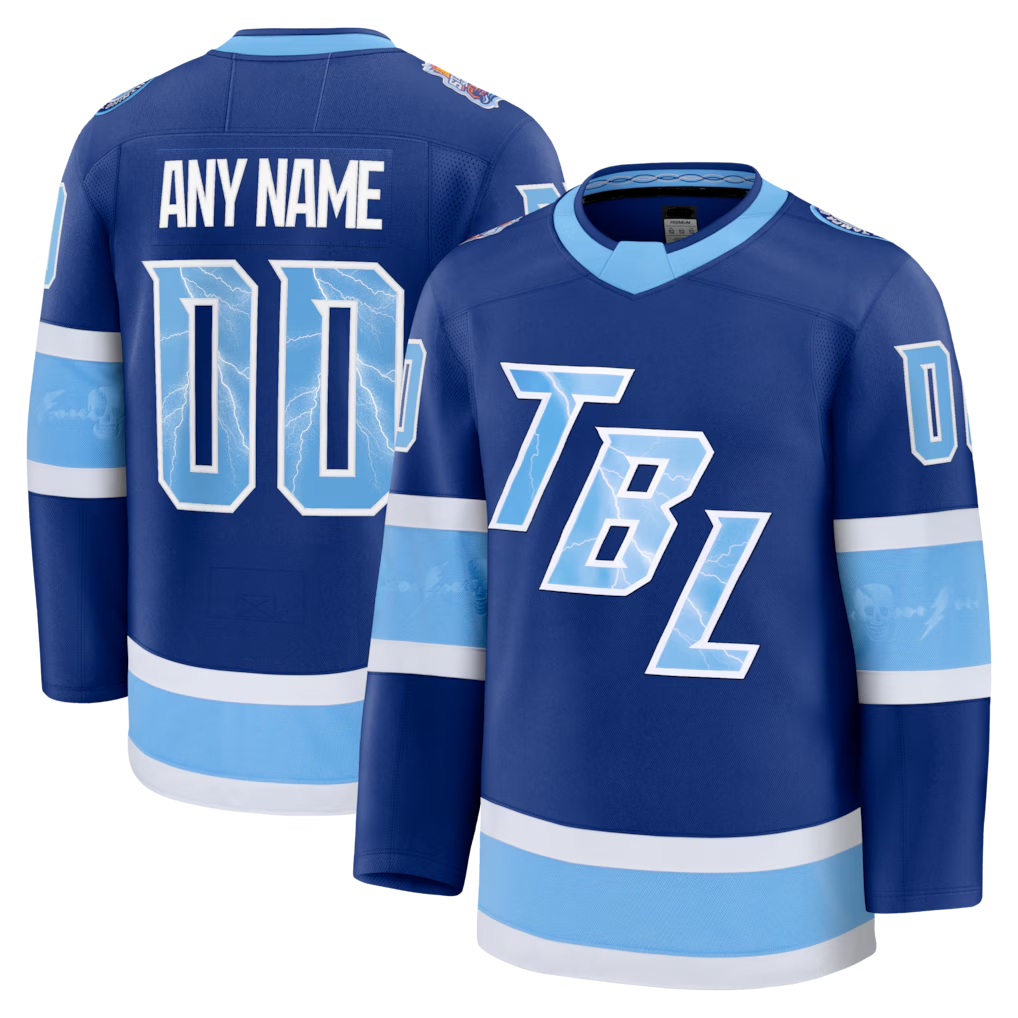 Kamcf Custom TB.Lightning Blue 2026 Stadium Series Premium Jerseys