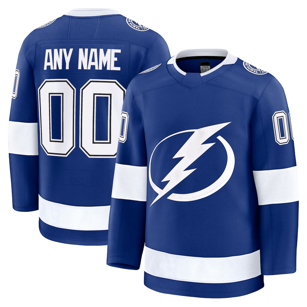 Kamcf Custom TB.Lightning Blue Home Premium Jerseys