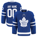 Kamcf Custom TM.Leafs Blue Home Authentic Pro Jerseys