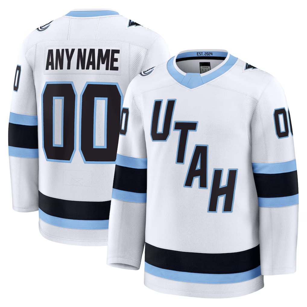 Kamcf Custom U.Mammoth White Away Premium Jerseys