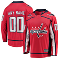 Kamcf Custom W.Capitals Red Home Premium Jerseys