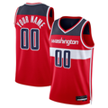 Kamcf Custom W.Wizards Red Swingman Jerseys - Icon Edition