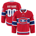 Kamcf Custom M.Canadiens Red Home Authentic Pro Jerseys